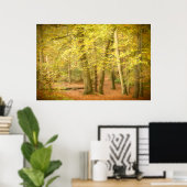 Autumn Woodland (4364) Poster (Thuiskantoor)