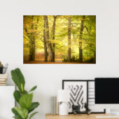 Autumn Woodland (4391) Poster (Thuiskantoor)