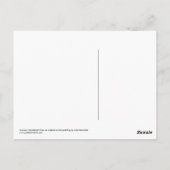 "Autumn Woodland" AcrylArt Briefkaart (Achterkant)