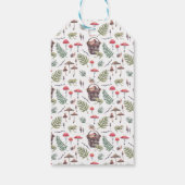 Autumn Woodland | Baby shower Bedankt Cadeau Label Cadeaulabel (Achterkant)
