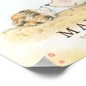 Autumn woodland egelboomkwekerij poster (Hoek)