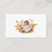 Autumn Woodland Fairy Boeken voor Baby Insert Informatiekaartje (Achterkant)