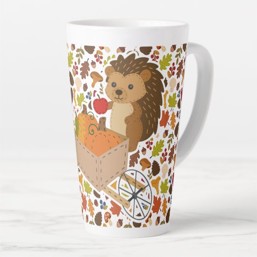 Autumn Woodland Friends 17oz Latte Mug Latte Mok (Rechterhoek)