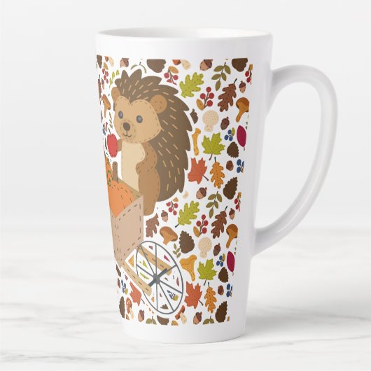 Autumn Woodland Friends 17oz Latte Mug Latte Mok (Rechts)