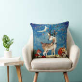 Autumn Woodland Friends Deer Forest Illustration Kussen (Stoel)