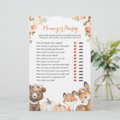 Autumn Woodland Oh Baby, mama of papa games (Staand voorkant)