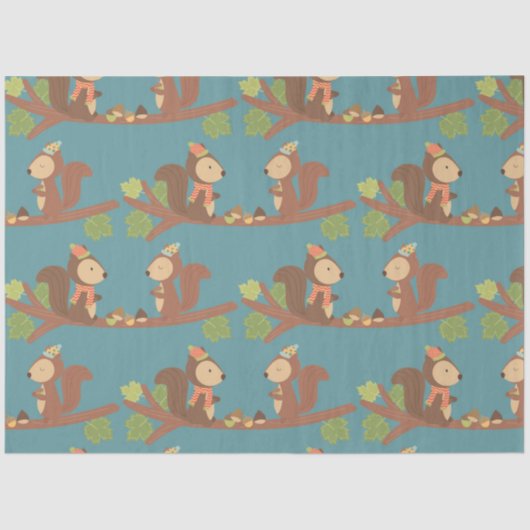 Autumn Woodland Series Design 4 Tissuepapier (Voorkant)