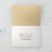 Autumn Woodland Sympathy Kaart (Binnen)