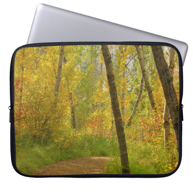 Autumn Woodlands Laptop Sleeve (Voorkant)