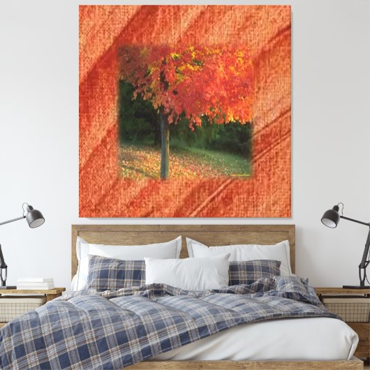 Autumn Wrapped Canvas (Insitu (Slaapkamer))
