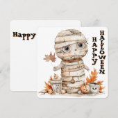 Autumn Wrapped - Mummy in de pompoenvlek (Voorkant / Achterkant)