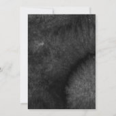 Autumn Wreath | Moderne bruiloft Kaart (Achterkant)