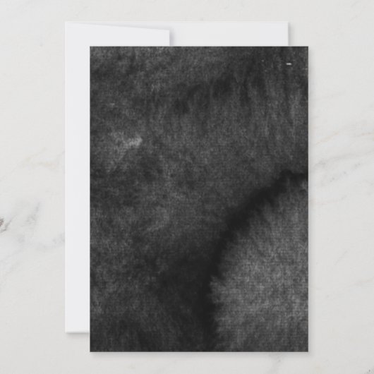 Autumn Wreath | Moderne bruiloft Kaart (Achterkant)