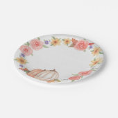 Autumn Wreath Papieren Bordje (Gekanteld)