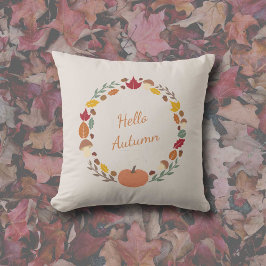 Autumn Wreath Pillow Kussen