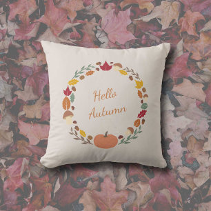 Autumn Wreath Pillow Kussen