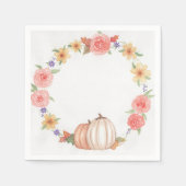 Autumn Wreath Servet (Voorkant)