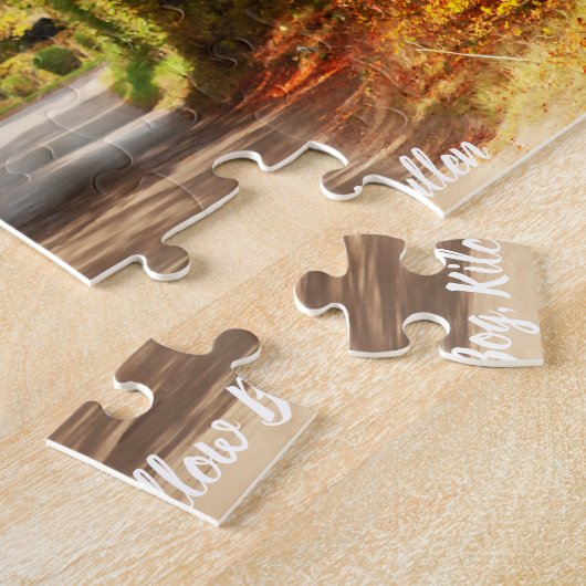 Autumn Yellow Bog, Kilcullen Legpuzzel (Zijkant)