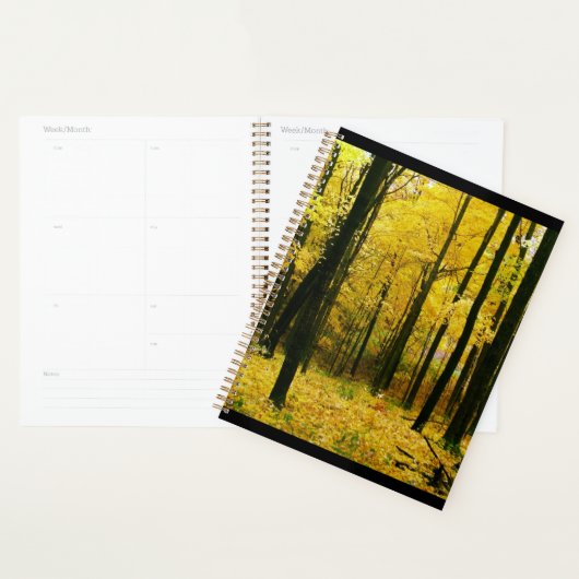 Autumn Yellow Forest Planner (Display)