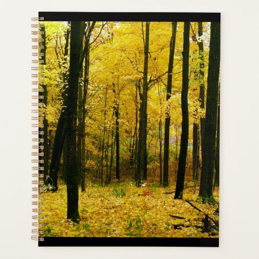 Autumn Yellow Forest Planner (Voorkant)