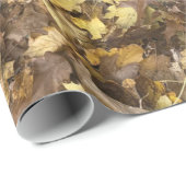 Autumn Yellow Leaves Collection Cadeaupapier (Rol Hoek)