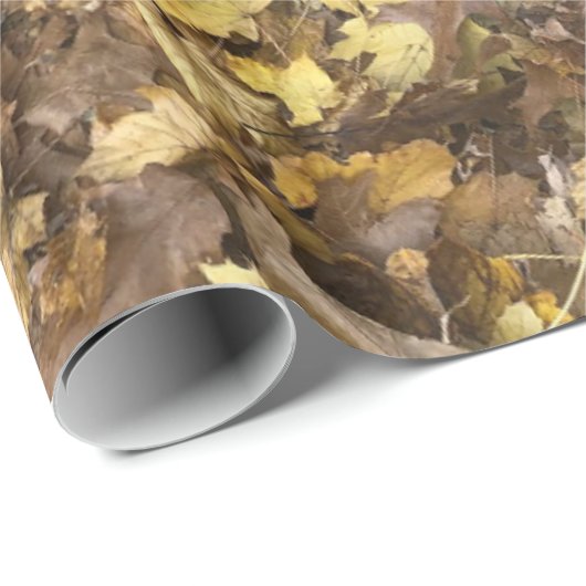 Autumn Yellow Leaves Collection Cadeaupapier (Rol Hoek)