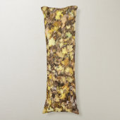 Autumn Yellow Leaves Collection Lichaamskussen (Voorkant Verticaal)