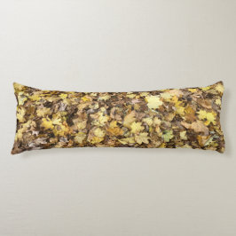 Autumn Yellow Leaves Collection Lichaamskussen