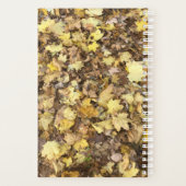 Autumn Yellow Leaves Collection Planner (Achterkant)