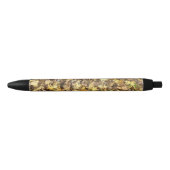 Autumn Yellow Leaves Collection Zwarte Inkt Pen (Voorkant)