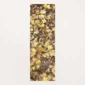 Autumn Yellow Leaves Yogamat (Voorkant)