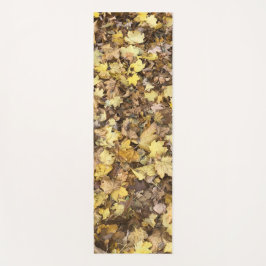 Autumn Yellow Leaves Yogamat