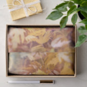 Autumn Yellow Maple Leaf Tissuepapier (Geschenk)