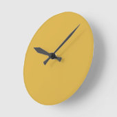 Autumn Yellow Ronde Klok (Hoek)
