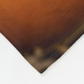 Autumn Yorkie Pup Fleece Deken (Hoek)