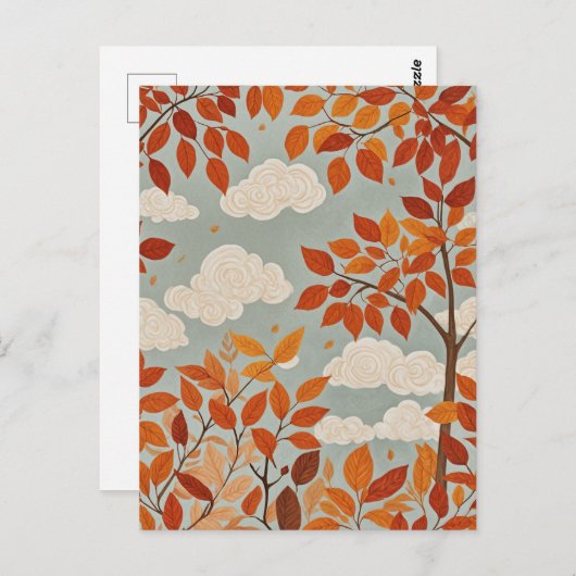 Autumnal Ascent Briefkaart (Voorkant / Achterkant)