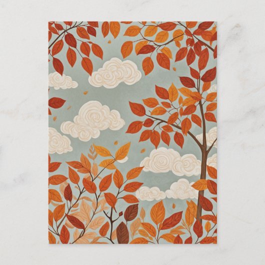 Autumnal Ascent Briefkaart (Voorkant)