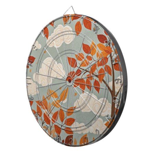 Autumnal Ascent Dartbord (Voorkant Rechts)