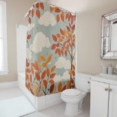 Autumnal Ascent Douchegordijn (In situ)