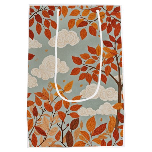 Autumnal Ascent Medium Cadeauzakje (Achterkant)