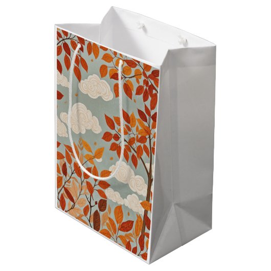 Autumnal Ascent Medium Cadeauzakje (Achterkant Gekanteld)