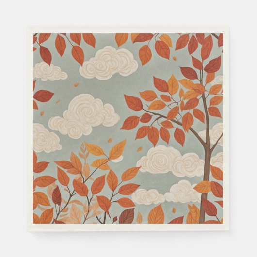 Autumnal Ascent Servet (Voorkant)