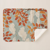 Autumnal Ascent Sherpa Deken (Voorkant (horizontaal))