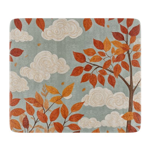 Autumnal Ascent Snijplank (Voorkant)