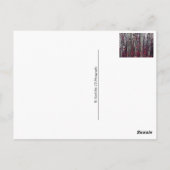 Autumnal Aspens Briefkaart (Achterkant)