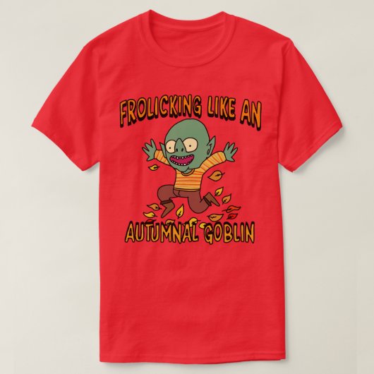 Autumnal Goblin T-shirt (Design voorkant)