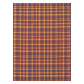 Autumnal Herfst Earth Tones Rustic Plaid Pattern Tafelkleed (Voorkant)