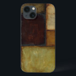 Autumnal Impressionist van Jennifer Goldberger Case-Mate iPhone Case<br><div class="desc">Nachtelijke kleuren permeeren dit impressionistische schilderij van Jennifer Goldberger. Rood,  bruin,  geelbruin en donker oranje bevolken de geometrische panelen die de achtergrond van dit stuk vormen. Koop vandaag nog een kopie!</div>