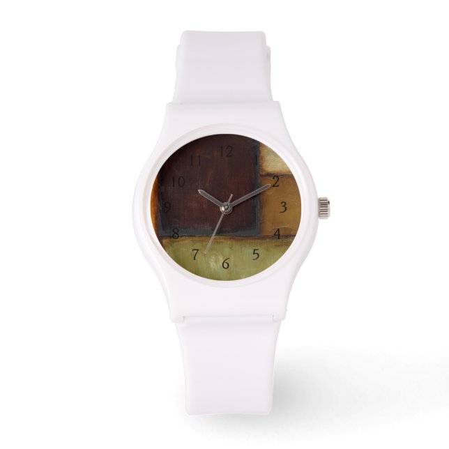 Autumnal Impressionist van Jennifer Goldberger Horloge (Voorkant)