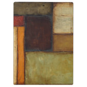 Autumnal Impressionist van Jennifer Goldberger Klembord (Achterkant)